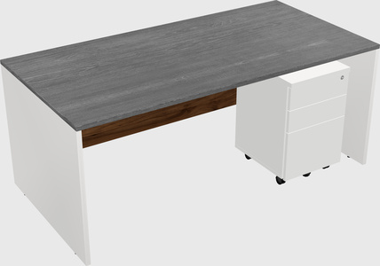 Rectangular desk