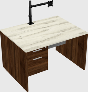 Rectangular desk