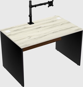 Rectangular desk