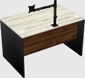 Rectangular desk