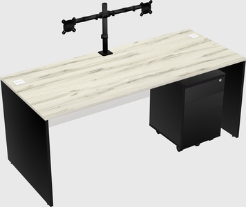 Rectangular desk