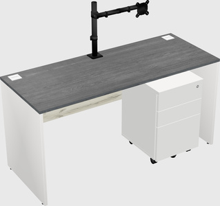 Rectangular desk