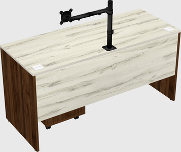 Rectangular desk