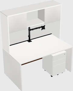 Rectangular desk