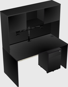 Rectangular desk