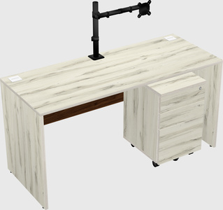 Rectangular desk
