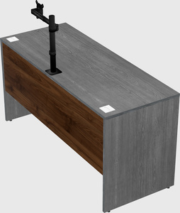 Rectangular desk