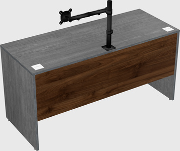 Rectangular desk