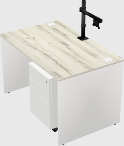 Rectangular desk