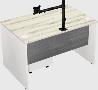 Rectangular desk