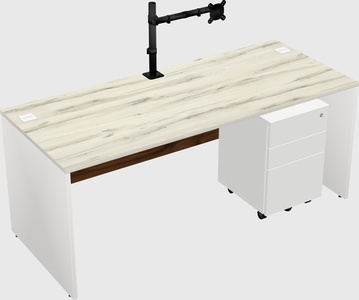 Rectangular desk