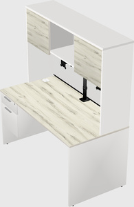 Rectangular desk