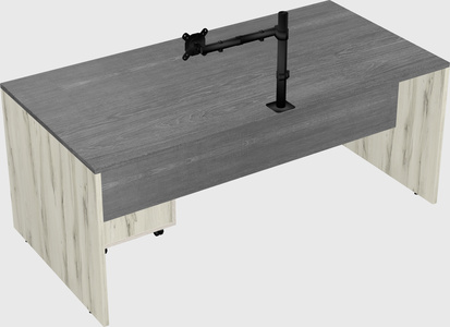 Rectangular desk