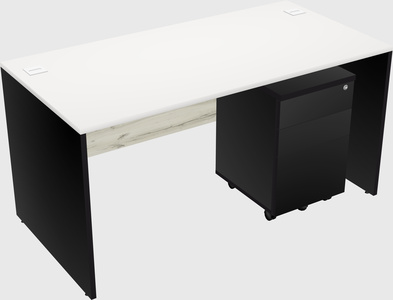 Rectangular desk