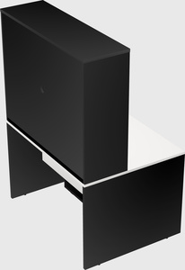 Rectangular desk