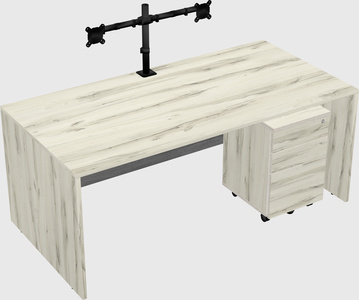 Rectangular desk