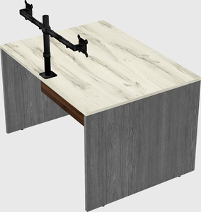 Rectangular desk