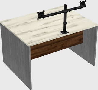 Rectangular desk