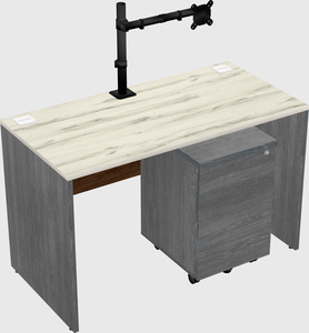 Rectangular desk