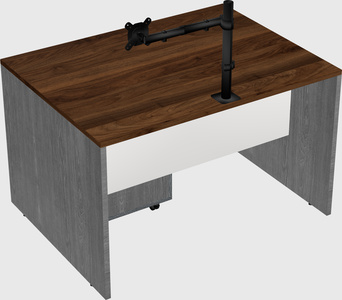 Rectangular desk