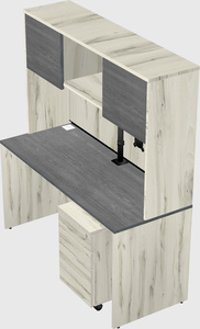 Rectangular desk