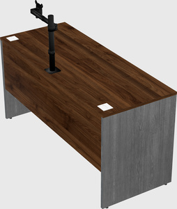 Rectangular desk