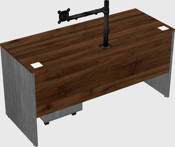 Rectangular desk