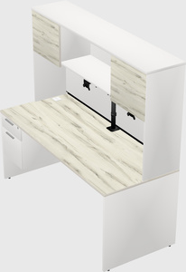 Rectangular desk