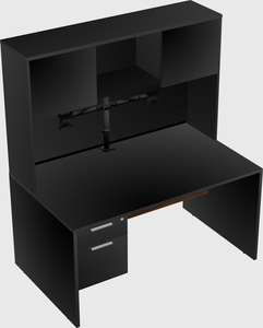 Rectangular desk