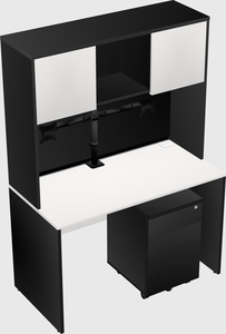 Rectangular desk