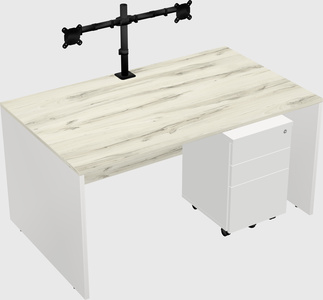 Rectangular desk