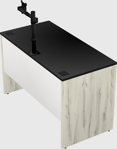 Rectangular desk