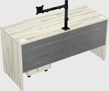 Rectangular desk