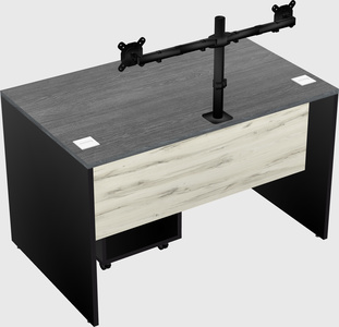 Rectangular desk
