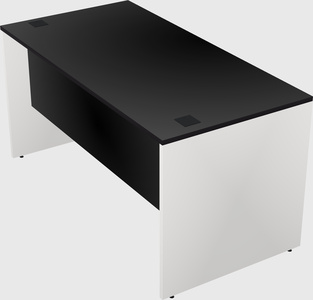 Rectangular desk