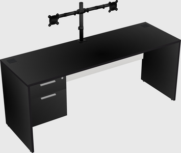 Rectangular desk