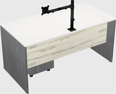 Rectangular desk