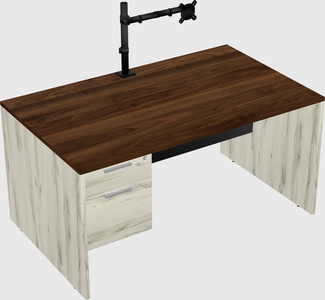 Rectangular desk