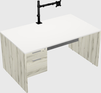 Rectangular desk