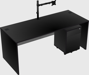 Rectangular desk