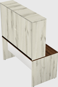 Rectangular desk
