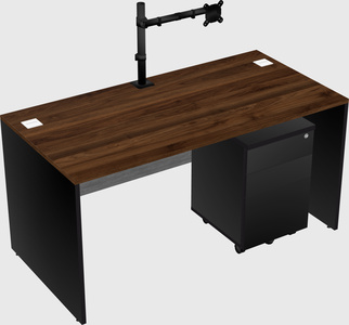 Rectangular desk