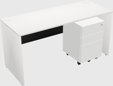 Rectangular desk