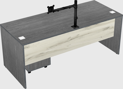 Rectangular desk