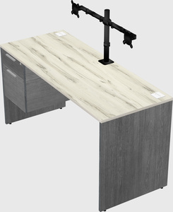 Rectangular desk