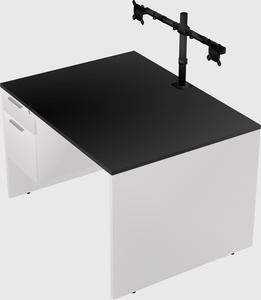 Rectangular desk