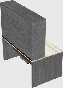 Rectangular desk