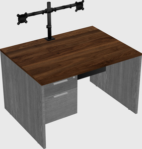Rectangular desk