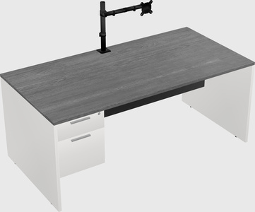 Rectangular desk