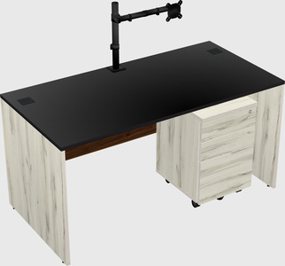 Rectangular desk